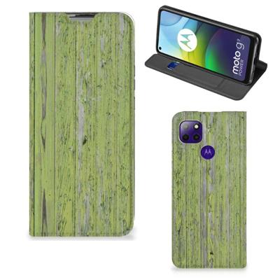 Motorola Moto G9 Power Book | Wallet Case | Green Wood