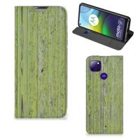 Motorola Moto G9 Power Book | Wallet Case | Green Wood - thumbnail