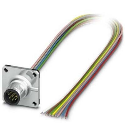 Phoenix Contact 1441684 Sensor/actuator inbouwconnector M12 Aantal polen (sensoren): 8 Stekker, inbouw 0.50 m 1 stuk(s) Phoenix Contact 1441684 Sensor/actuator inbouwconnector M12 Aantal polen (sensoren): 8 Stekker, inbouw 0.50 m 1 stuk(s)