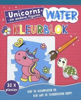 Rebo Publishers Waterkleurblok unicorns