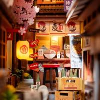 Robotime Sakura Wine Alley modelbouw DIY Miniatuur Knutselen - thumbnail