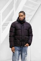 Cruyff Commercial Puffer Winterjas Heren Zwart - Maat M - Kleur: Zwart | Soccerfanshop - thumbnail
