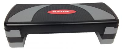 Tunturi Aerobic compact step l 3 hoogtes l zwart / grijs