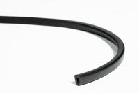 HellermannTyton RA1-PVC-BK-75M Stootrand PVC Zwart per meter - thumbnail