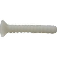 TOOLCRAFT 800274 Verzonken schroeven M4 20 mm Sleuf DIN 963 Kunststof, Polyamide 10 stuk(s) - thumbnail