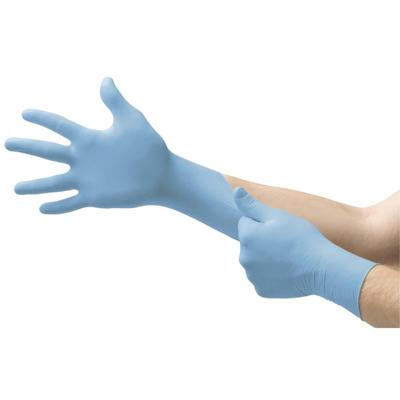 Ansell TouchNTuff 92-670 Nitril wegwerphandschoenen (100x) blauw - latex/poedervrij maat 9/L