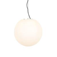 QAZQA Moderne buiten hanglamp wit 45 cm IP65 - Nura - thumbnail