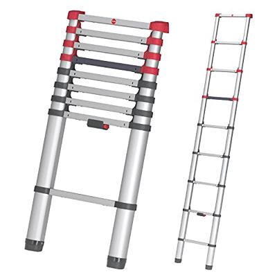 Hailo t80 aluminium telescoopladder 9 treden 94-264 cm - thumbnail