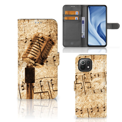 Xiaomi 11 Lite 5G NE | Mi 11 Lite | Telefoonhoesje met foto | Bladmuziek Xiaomi 11 Lite 5G NE | Mi 11 Lite | Telefoonhoesje met foto | Bladmuziek