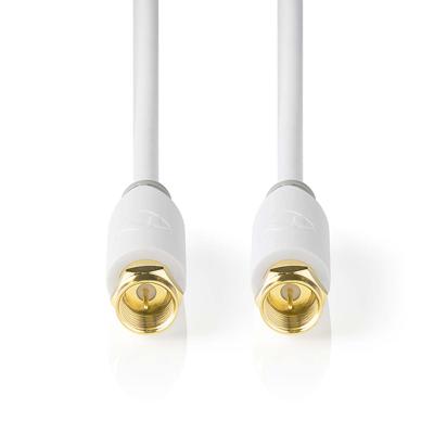 Nedis CSBW41000WT30 Satelliet- & Antennekabel F Male - F Male 3,0 M Wit