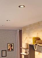 Paulmann 93880 Coin Slim LED-inbouwlamp Set van 3 stuks LED LED vast ingebouwd 6 W Chroom - thumbnail