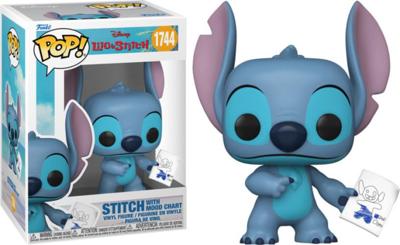 Disney Lilo & Stitch Funko Pop Vinyl: Stitch with Mood Chart