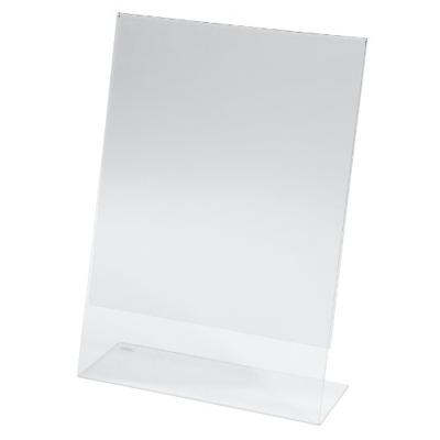 Sigel TA210 TA210 Tafelstatief L-vorm Voor papierformaat: DIN A4 Glas (helder) 1 stuk(s) - thumbnail