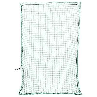 VidaXL Aanhangwagennet elastisch touw 2,2x1,5 m polypropeen groen