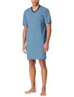 Schiesser Schiesser Heren Pyjama Short blue 181161 56/XXL - thumbnail
