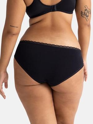 Dames slip 5-pack Basic Naomi - ondergoed dames - Multipack katoenen vrouwen onderbroeken - 3XL - Onderbroek - Ondergoed