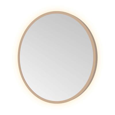 Hotbath &More Mirrors Round LED Badkamerspiegel - Rond - 40 cm - Geborsteld Koper Pvd
