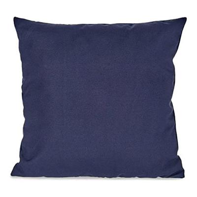 Kussen Fluweel Blauw Polyester (45 x 13 x 45 cm)