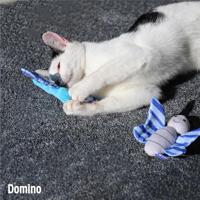 Battersea vlinder en libelle duo blauw - thumbnail