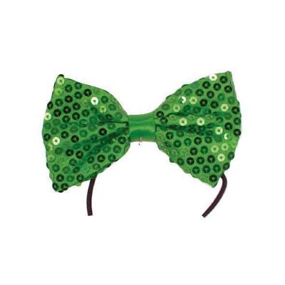 Strik pailletten groen