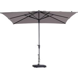 Parasol Syros Vierkant 280x280cm - Taupe