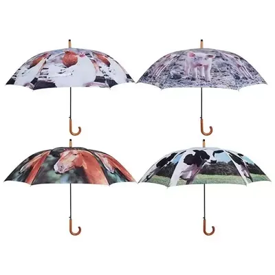 Esschert Design Paraplu farm animals