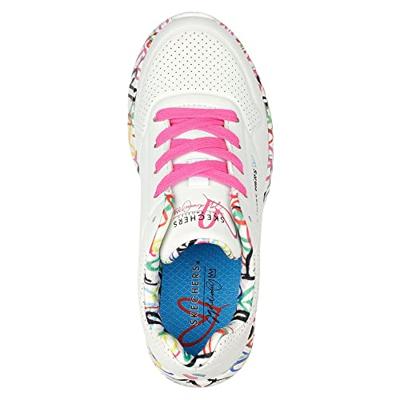 Skechers Uno Lite - Lovey Luv 314976L/WMLT Wit-31 maat 31