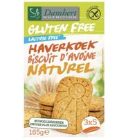 Haverkoekjes naturel glutenvrij 165 Gram - thumbnail