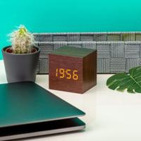 Kubo Houten Wekker - Bruin - thumbnail