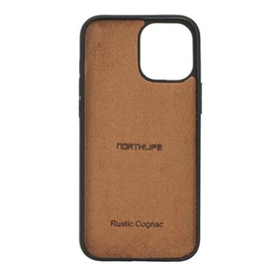 NorthLife - iPhone 12 Pro Max - Leren Backcover hoes - Cognac