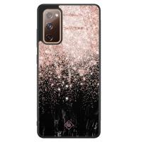 Samsung Galaxy S20 FE glazen hardcase - Marmer twist - thumbnail