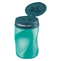 Stabilo easy 3-in-1 rechts puntenslijper petrol - thumbnail