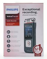 Philips DVT6110 VoiceTracer Audiorecorder Zwart/Zilver - thumbnail