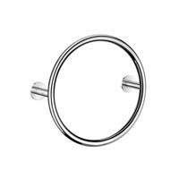 Smedbo Handdoekradiator Dry Cirkel Diameter 50 cm Gepolijst Edelstaal Chroom - thumbnail