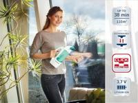 Leifheit 51016 elektrische raamreiniger Blauw, Wit - thumbnail