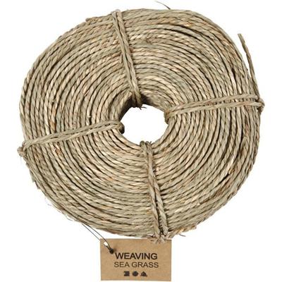 Creativ Company Zeegras, dikte 2,8-3 mm, ca. 110 m, beige, 500 gr/ 1 bol