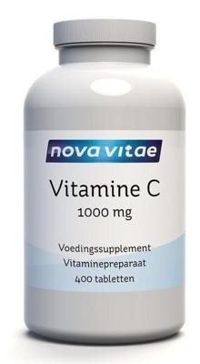 Nova Vitae Vitamine C 1000mg Tabletten 400st Nova Vitae Vitamine C 1000mg Tabletten 400st
