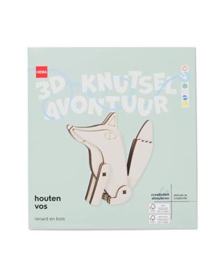 HEMA Houten 3D bouwplaat vos