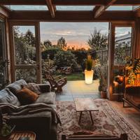 QAZQA Buiten vloerlamp wit 60 cm bloempot IP65 - Verano - thumbnail