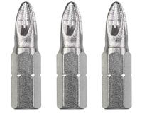 Schroefbit pozidrive Nr. 1 25 mm 1/4 inch 3 stuks kaart Eurofix - Eurofix - thumbnail