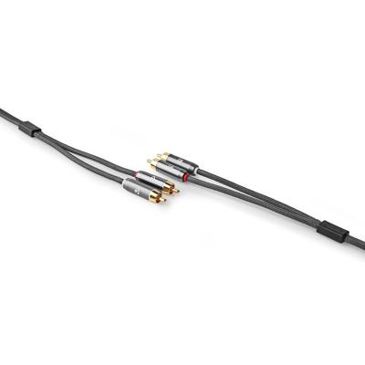 Nedis Stereo-Audiokabel | 2x RCA Male | 2x RCA Male | 2 m | 1 stuks - CATB24200GY20 CATB24200GY20 Nedis Stereo-Audiokabel | 2x RCA Male | 2x RCA Male | 2 m | 1 stuks - CATB24200GY20 CATB24200GY20