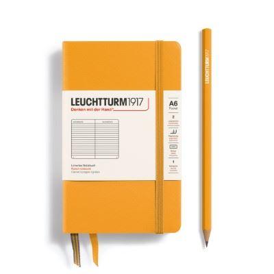 Leuchtturm Rising Sun, Pocket (A6), 187 p., ruled