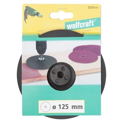 Boor Wolfcraft Schotel Rubber Ø 125 mm (1 Onderdelen)