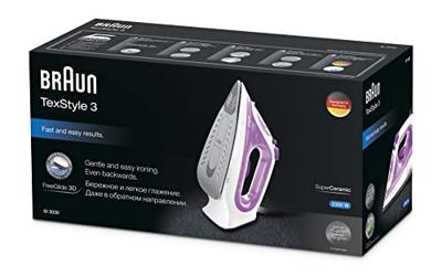 Braun SI3030 PU Stoomstrijkijzer Roze - thumbnail