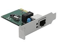 DeLOCK PCIe kaart 1x Gigabit LAN netwerkadapter - thumbnail