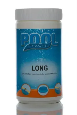 Pool power long 200g tabletten - Inhoud 1kg Pool power long 200g tabletten - Inhoud 1kg