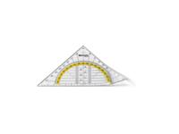 Westcott Geodriehoek flexibel 14cm - thumbnail