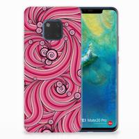 Huawei Mate 20 Pro | Hoesje maken | Swirl Pink - thumbnail