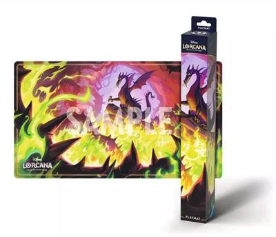 Disney Lorcana TCG Winterspell Maleficent Dragon Fire speelmat