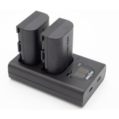 ChiliPower LP-E6 Canon USB Duo Kit - Camera accu set